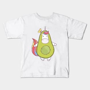 Unicorn Avocado Kids T-Shirt